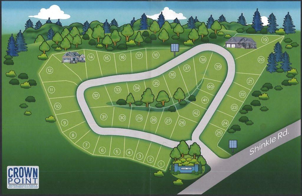 Lot 6 Crown Point, 624360, Crestview Hills, Single Family Residence,  for sale, Hand In Hand Realty